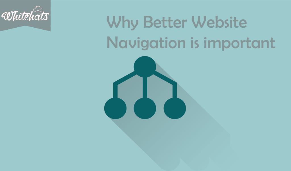 Why better website navigation is important? Whitehats Design
