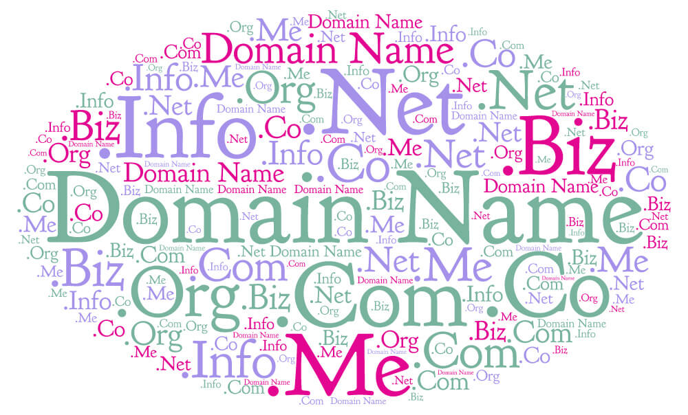 website design domain names